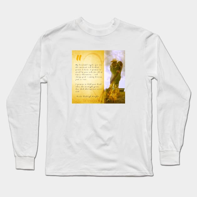 Nicole Haught Wedding Vows - Wynonna Earp Long Sleeve T-Shirt by True Visions